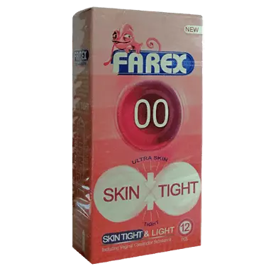 کاندوم شماره 00 skin tight 12 pcs فارکس